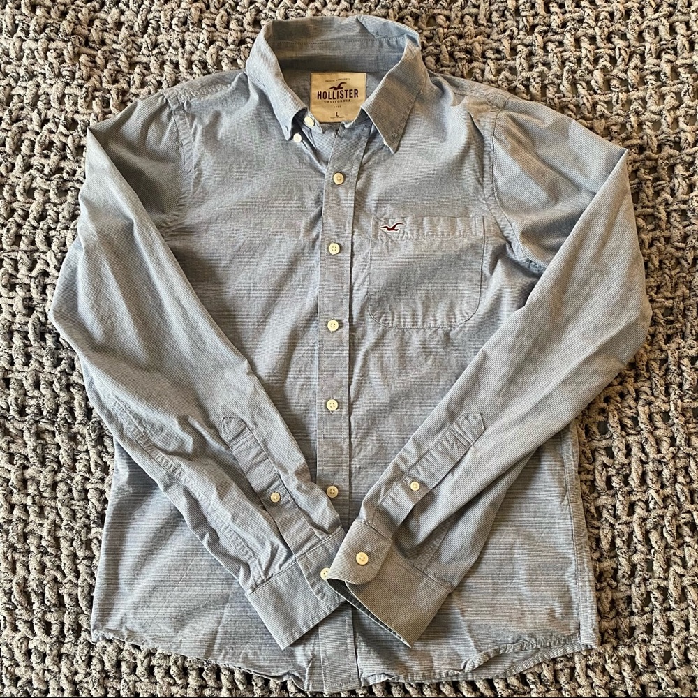 Hollister Long Sleeve Dress Shirt